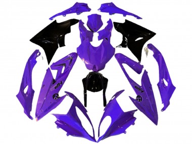2009-2014 Purple Glossy Black HP BMW S1000RR Motorcycle Fairings