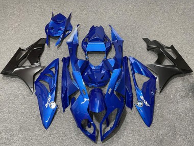 2009-2014 Blue Matte Black BMW S1000RR Motorcycle Fairings