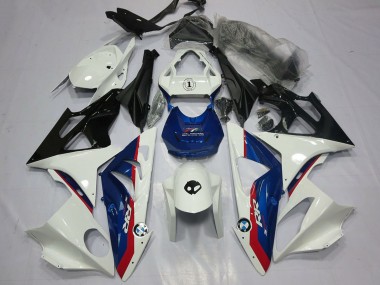 2009-2014 White Red Blue Glossy Black BMW S1000RR Motorcycle Fairing