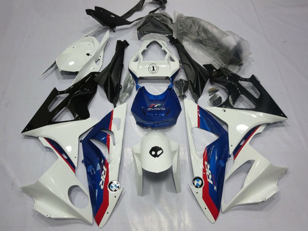 2009-2014 White Red Blue Glossy Black BMW S1000RR Motorcycle Fairing