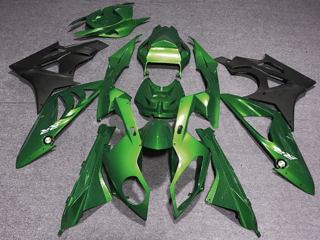 2009-2014 Green Matte Black BMW S1000RR Motorcycle Fairings