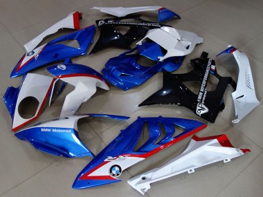 2009-2014 White Red Blue Glossy Black BMW S1000RR Motorcycle Fairings