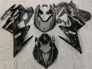 2013-2016 Glossy Black Gold Decals Triumph Daytona 675 Motorcycle Fairings