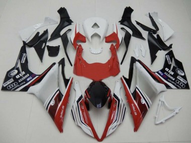 2013-2016 White Red Silver Glossy Black Triumph Daytona 675 Motorcycle Fairings