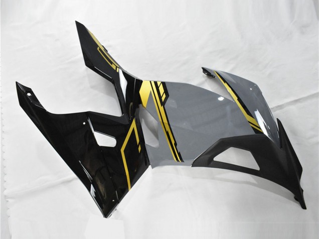 2018-2024 Nardo Grey Gold Black Kawasaki Ninja 400 Motorcycle Fairings