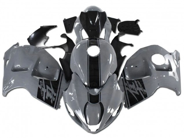 1996-2007 Nardo Grey Black Suzuki GSXR 1300 Hayabusa Motorcycle Fairings