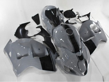 1996-2007 Nardo Grey Black No Decal Suzuki GSXR 1300 Hayabusa Motorcycle Fairings