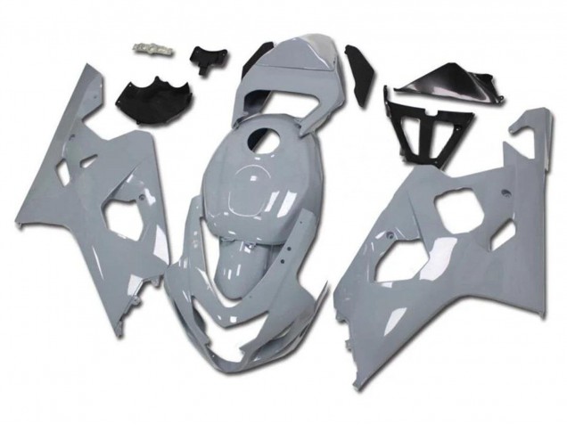 2004-2005 Nardo Grey Suzuki GSXR 600 / GSXR 750 Motorcycle Fairings