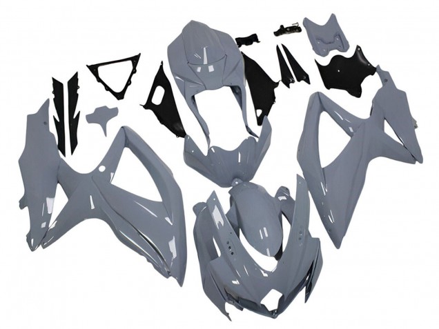 2008-2010 Nardo Grey Suzuki GSXR 600 / GSXR 750 Motorcycle Fairings