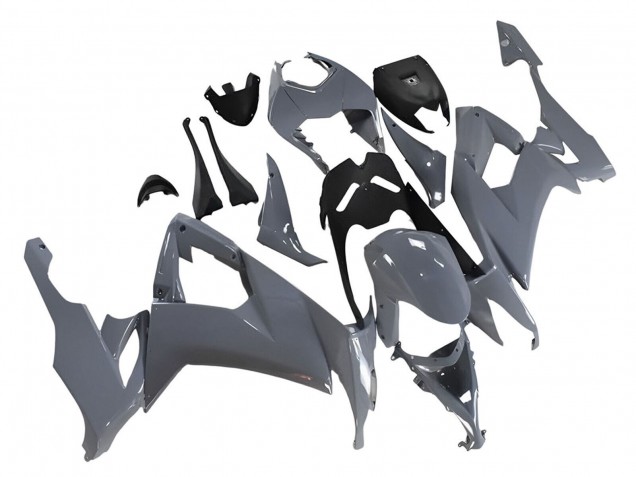 2008-2010 Nardo Grey Kawasaki ZX10R Motorcycle Fairings