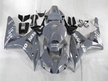 2006-2007 Nardo Grey White Repsol Honda CBR1000RR Motorcycle Fairings
