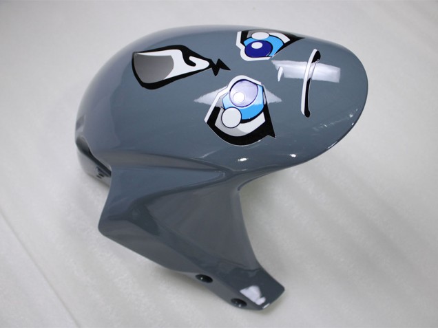 2005-2006 Nardo Grey Shark Honda CBR600RR Motorcycle Fairings