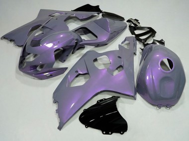 2007-2008 Chameleon Grey Dazz Pearl Purple Honda CBR600RR Motorcycle Fairings