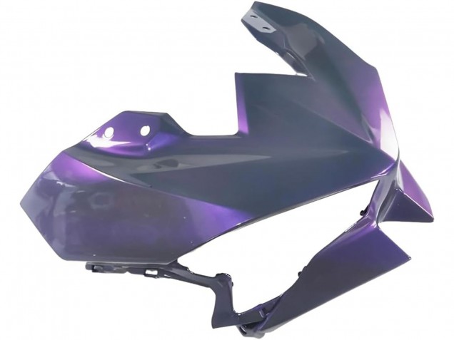 2024-2025 Chameleon Grey Dazz Pearl Purple Kawasaki Ninja 500 EX500R Motorcycle Fairings