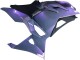 2024-2025 Chameleon Grey Dazz Pearl Purple Kawasaki Ninja 500 EX500R Motorcycle Fairings