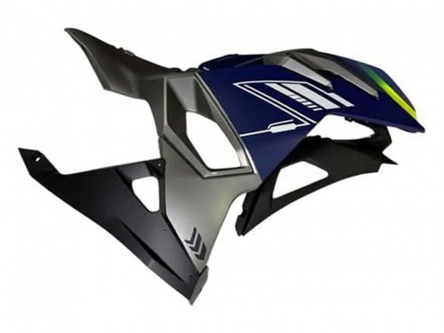 2024-2025 Blue White Yellow Silver Black Kawasaki Ninja 500 EX500R Motorcycle Fairings