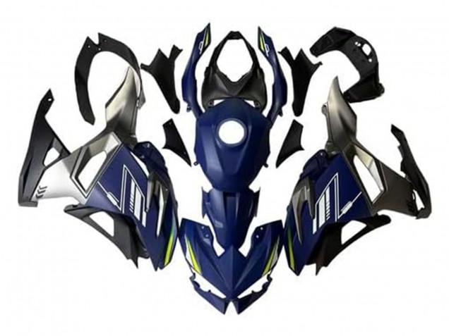 2024-2025 Blue White Yellow Silver Black Kawasaki Ninja 500 EX500R Motorcycle Fairings