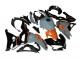 2024-2025 Nardo Grey Orange Black Kawasaki Ninja 500 EX500R Motorcycle Fairings