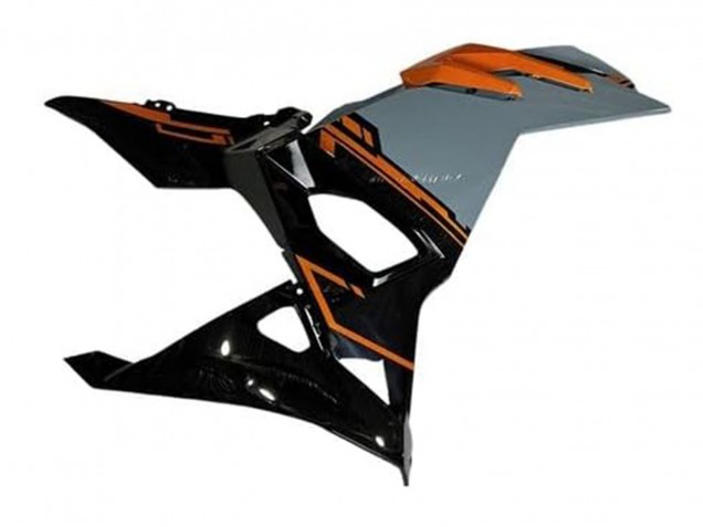 2024-2025 Nardo Grey Orange Black Kawasaki Ninja 500 EX500R Motorcycle Fairings