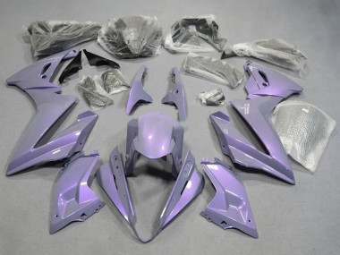 2024-2025 Chameleon Grey Dazz Pearl Purple Suzuki GSX8R Motorcycle Fairings