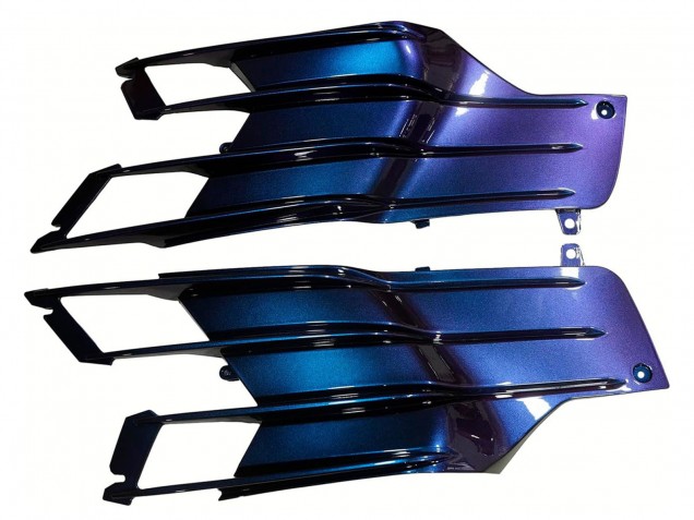2012-2024 Chameleon Blue Purple Kawasaki ZX14R ZZR1400 Motorcycle Fairings