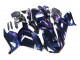 2006-2011 Chameleon Blue Purple Kawasaki ZX14R ZZR1400 Motorcycle Fairings