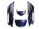 2006-2011 Chameleon Blue Purple Kawasaki ZX14R ZZR1400 Motorcycle Fairings