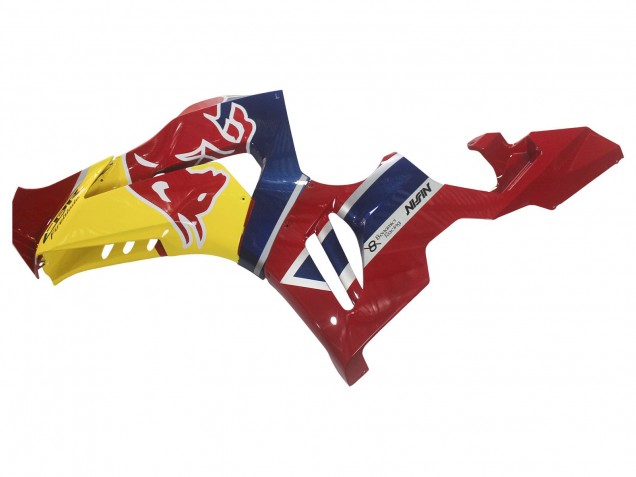 2020-2023 Blue Yellow Red Bull Honda CBR1000RR-R Motorcycle Fairings
