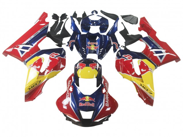 2020-2023 Blue Yellow Red Bull Honda CBR1000RR-R Motorcycle Fairings