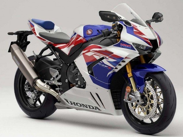 2020-2023 White Red Blue HRC Honda CBR1000RR-R Motorcycle Fairings