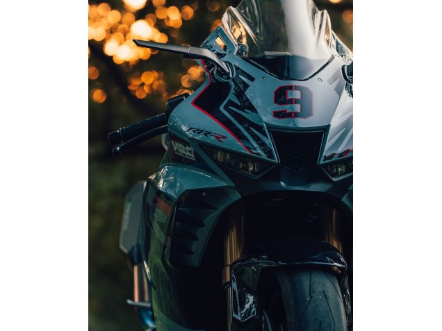 2020-2023 Nardo Grey Glossy Black HRC 9 Honda CBR1000RR-R Motorcycle Fairings