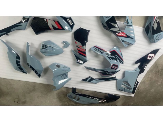 2020-2023 Nardo Grey Glossy Black HRC 9 Honda CBR1000RR-R Motorcycle Fairings