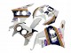 1990-1999 White Gold Red Dark Blue Rothmans Honda CBR400RR NC29 Motorcycle Fairings