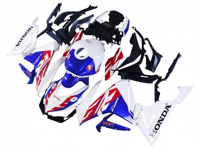 2022 White Red Blue Honda CBR400R Motorcycle Fairing