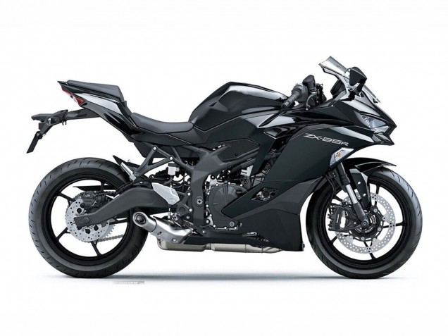 2019-2025 Glossy Black Matte Black Kawasaki ZX25R ZX-25R Motorcycle Fairings