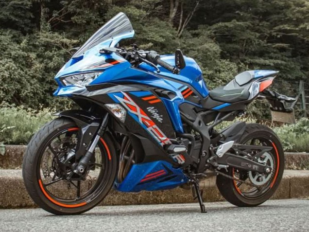 2019-2025 Blue Red Grey Kawasaki ZX25R ZX-25R Motorcycle Fairings