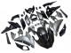 2015-2022 Silver Black Carbon Fiber Kawasaki Ninja H2 Motorcycle Fairings
