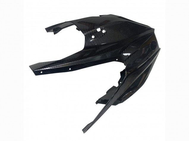 2015-2022 Silver Black Carbon Fiber Kawasaki Ninja H2 Motorcycle Fairings