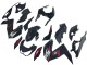 2015-2016 Glossy Black Red Silver Kawasaki Z250/Z300 Motorcycle Fairings