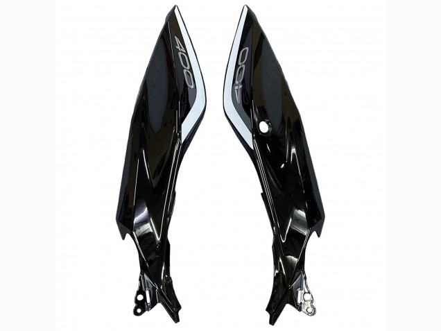 2018-2024 Glossy Black Kawasaki Z400 Motorcycle Fairings