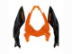 2018-2024 Orange Glossy Black Kawasaki Z400 Motorcycle Fairings