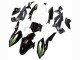 2018-2024 White Glossy Black Green Kawasaki Z400 Motorcycle Fairings