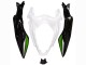 2018-2024 White Glossy Black Green Kawasaki Z400 Motorcycle Fairings