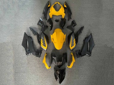 2018-2024 Yellow Black Kawasaki Z400 Motorcycle Fairings