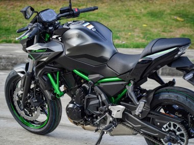 2020-2023 Black Green Kawasaki Ninja Z650 Motorcycle Fairings