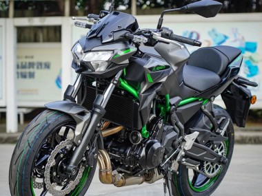 2020-2023 Black Green Kawasaki Ninja Z650 Motorcycle Fairings