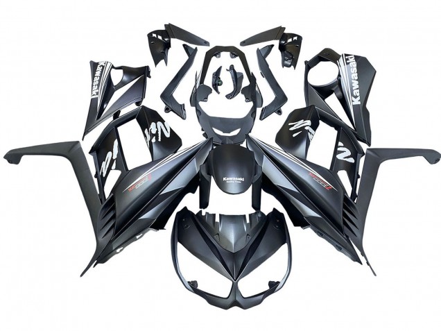2010-2016 Matte Black Kawasaki Z1000SX Motorcycle Fairings