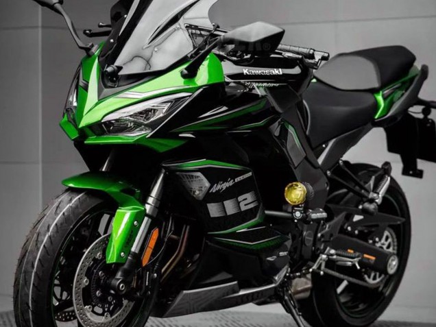 2020-2025 Black Green Ninja Kawasaki Z1000SX Motorcycle Fairing