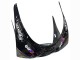 1989-1990 Glossy Black Grey Elf Touch4 Bridgestone Kawasaki ZXR250 Motorcycle Fairings
