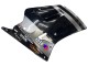 1989-1990 Glossy Black Grey Elf Touch4 Bridgestone Kawasaki ZXR250 Motorcycle Fairings